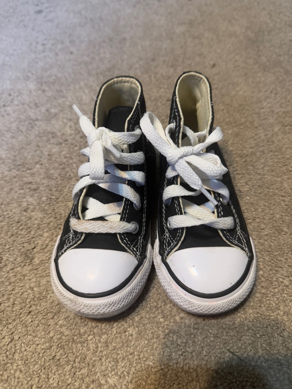 Converse Black All Star High Top Sneakers Size 7